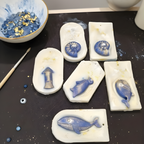 Beach Design Scented Wax Bar