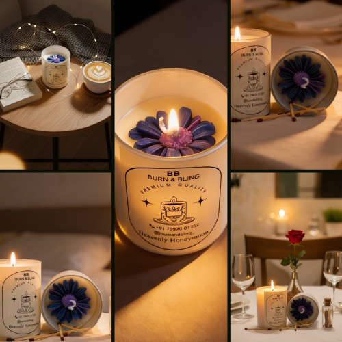 Heavenly Honeymoon Daisy jar