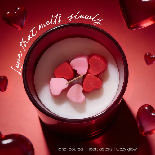 Valentine’s Surprise Candle