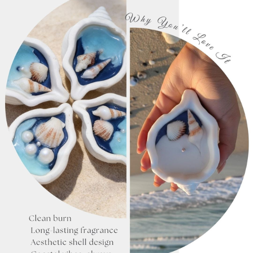 Sea Shells candle