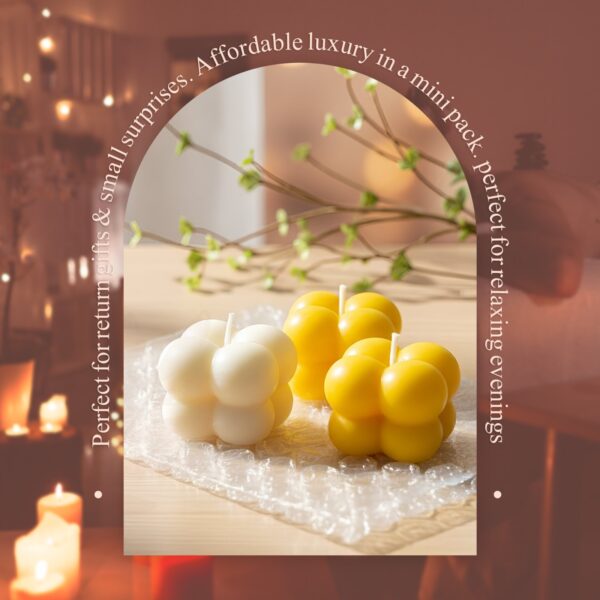 Mini Bubble Candle